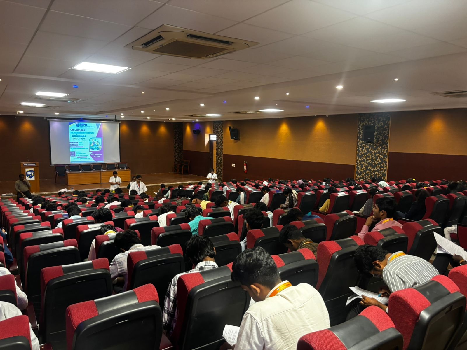 NPR College Placement Drive