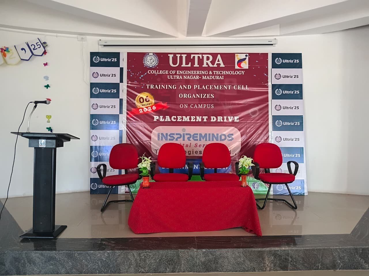 Ultra College Placement Drive